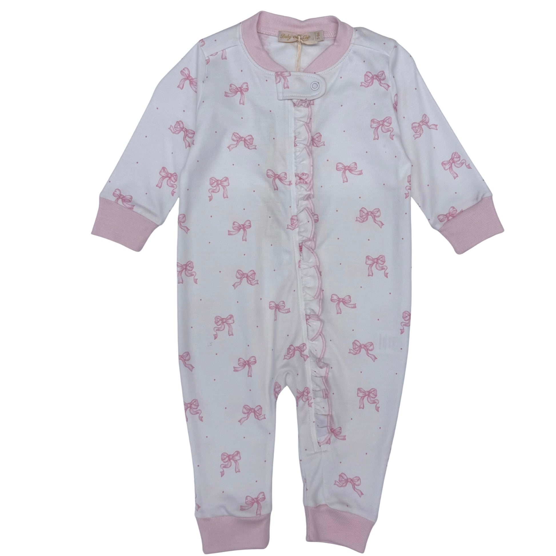 Baby Club Chic Pretty Bows Coverall