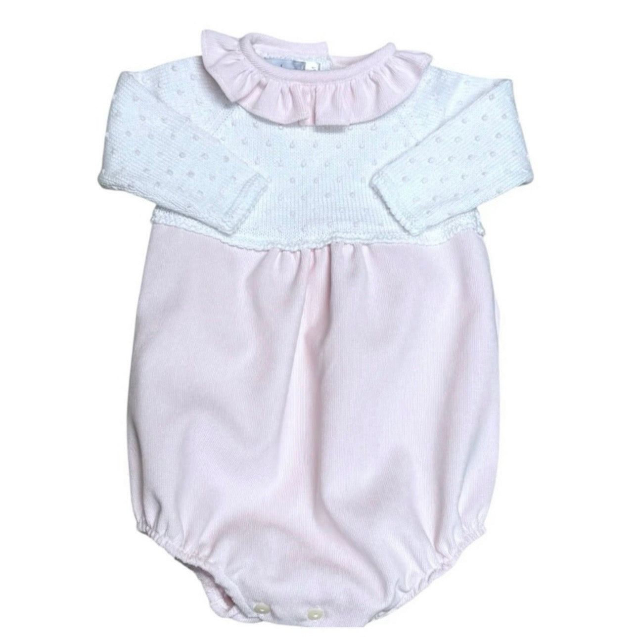 Mi Lucero Girls LS Pink Corduroy Bubble