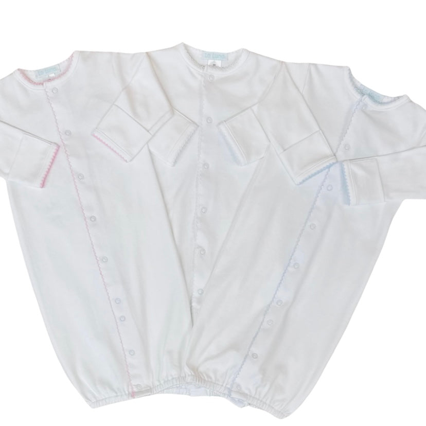 La Luna White Converter with White, Blue or Pink Piping