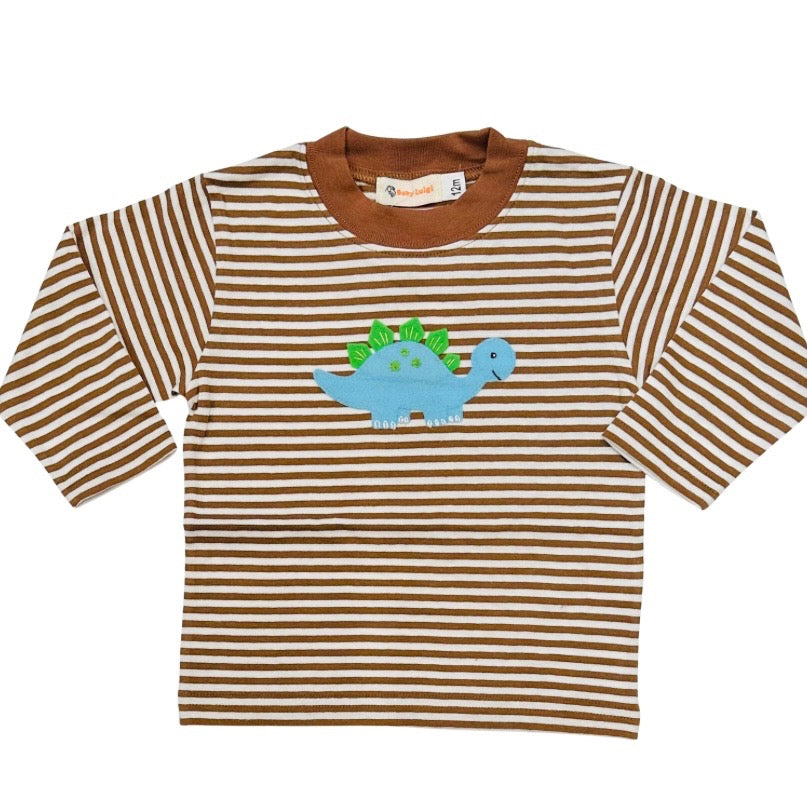 Luigi LS Baby Stegosaurus Tee