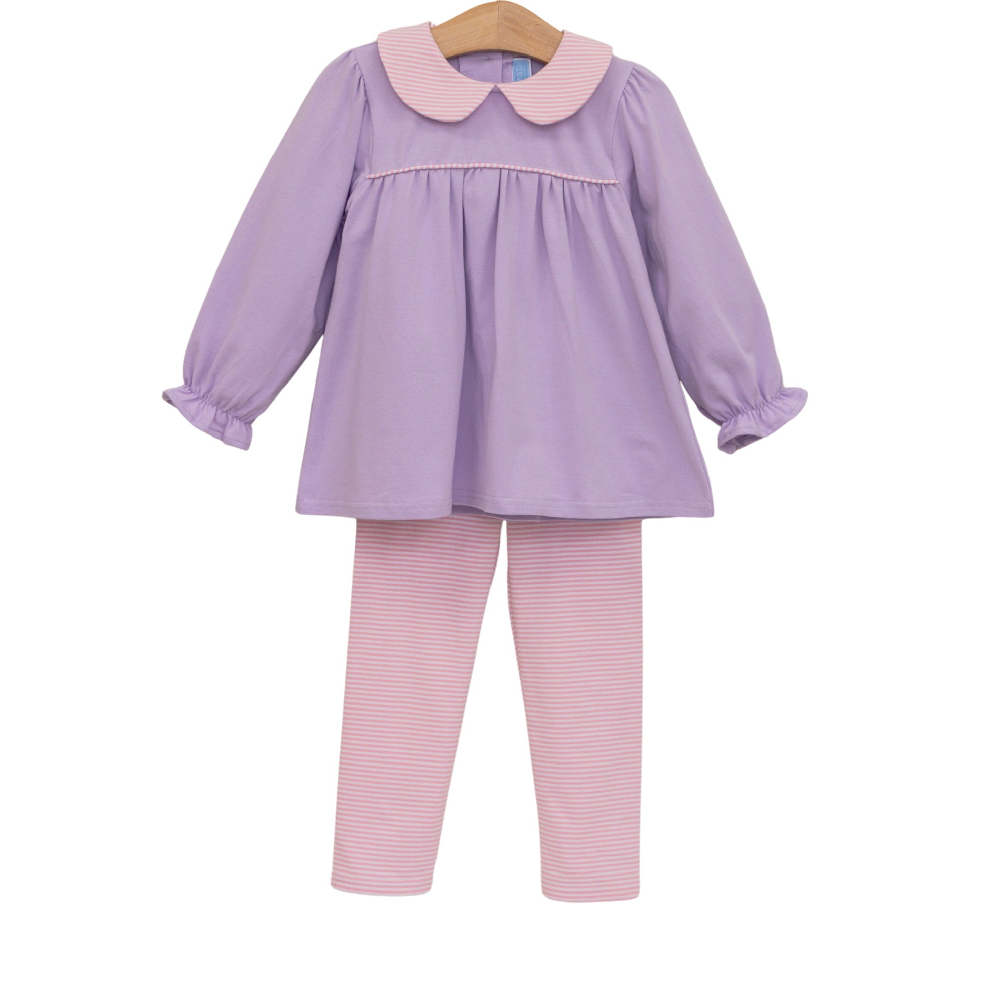 Trotter Street Girls Abigail Pant Set-Lavender