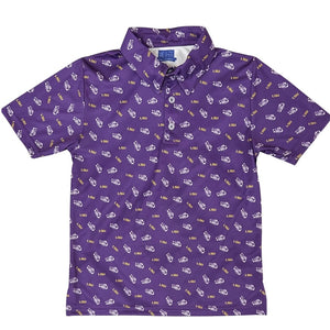 Vive La Fete Boys LSU Tigers Repeat Performance Polo