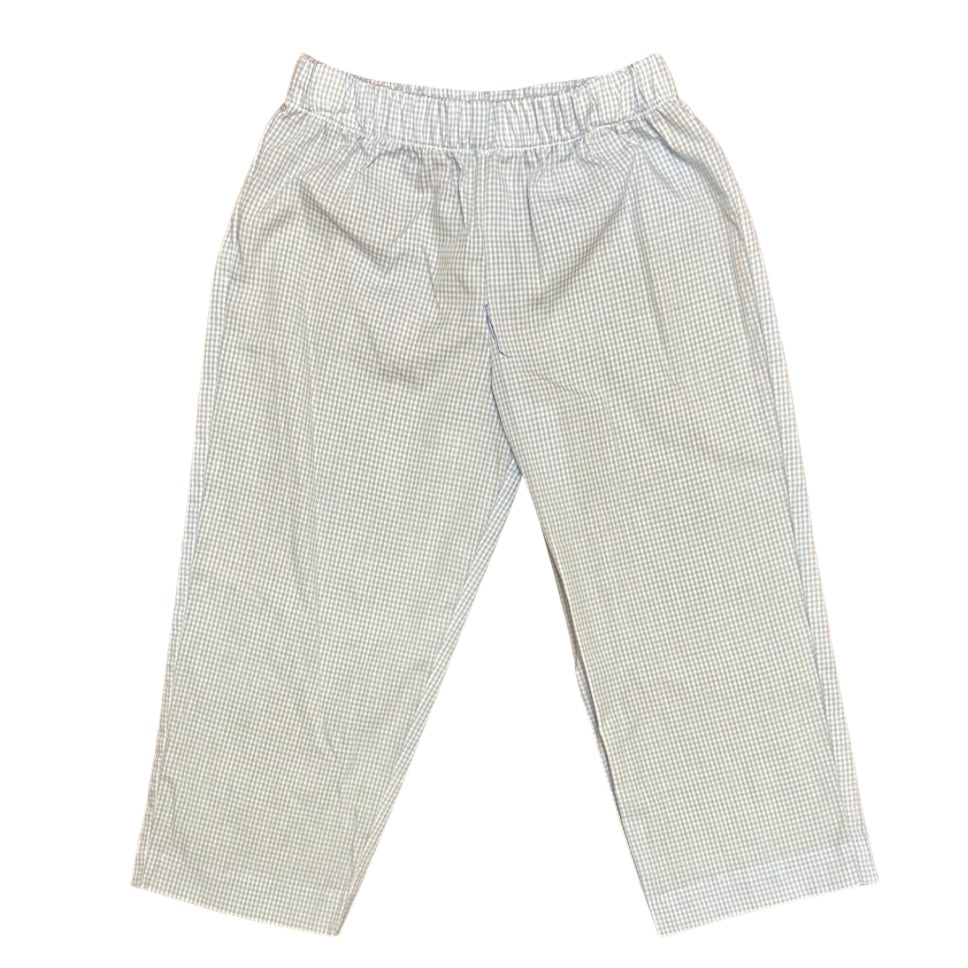 Vive La Fete Boys Blue Gingham Pant