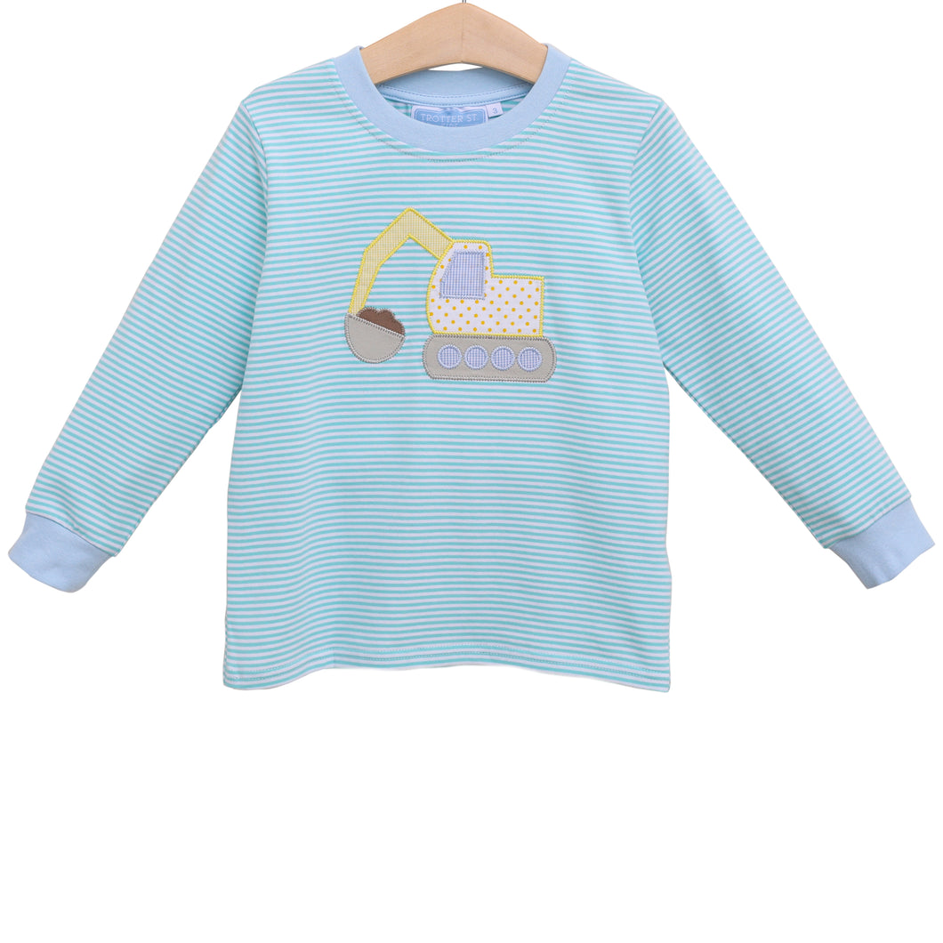 Trotter Street Boys Long Sleeve Construction Shirt