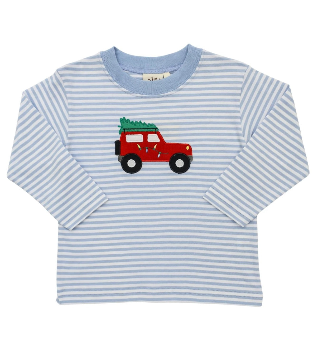 Luigi LS Jeep with Christmas Tree Tee