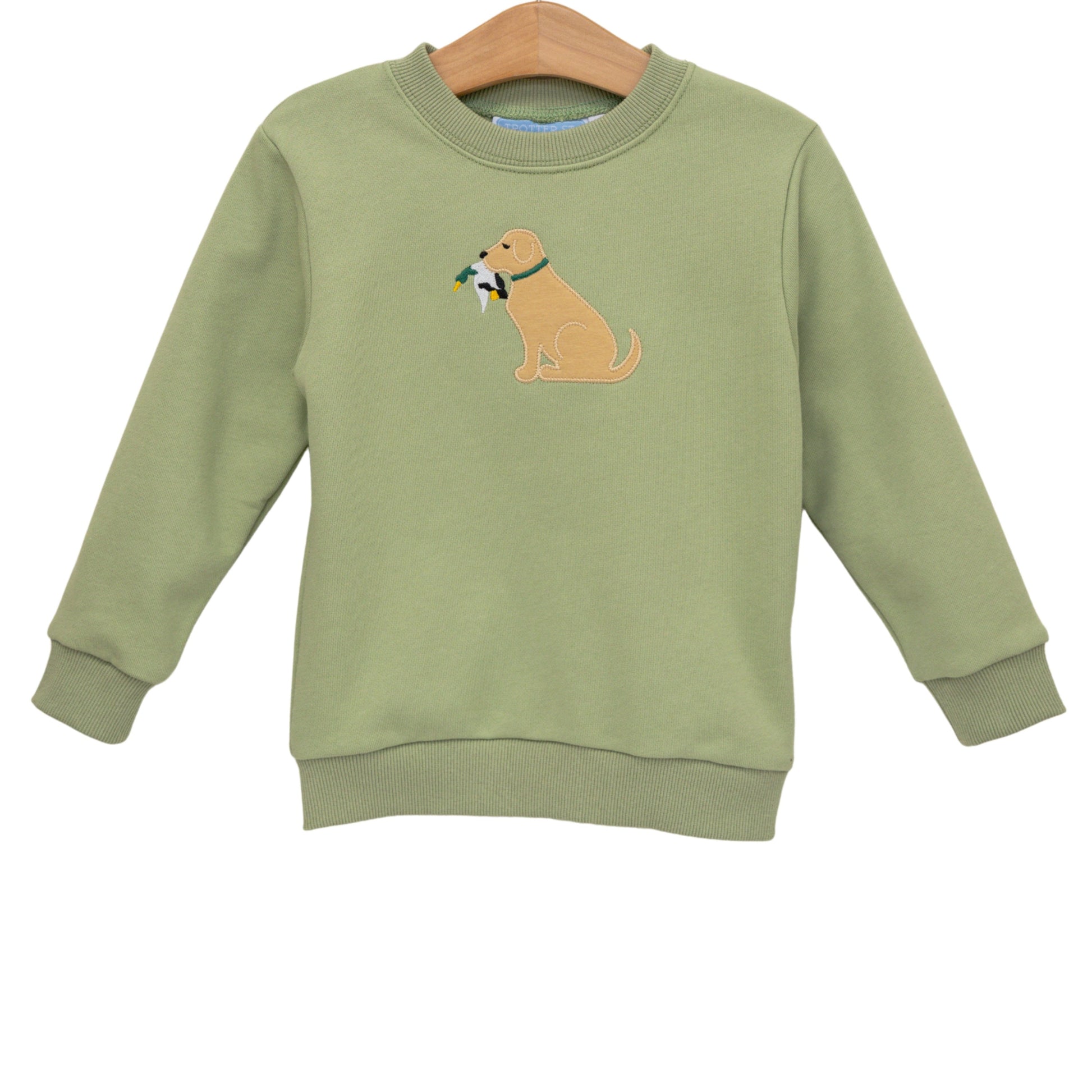 Trotter Street Boys French Terry Pullover-Dog