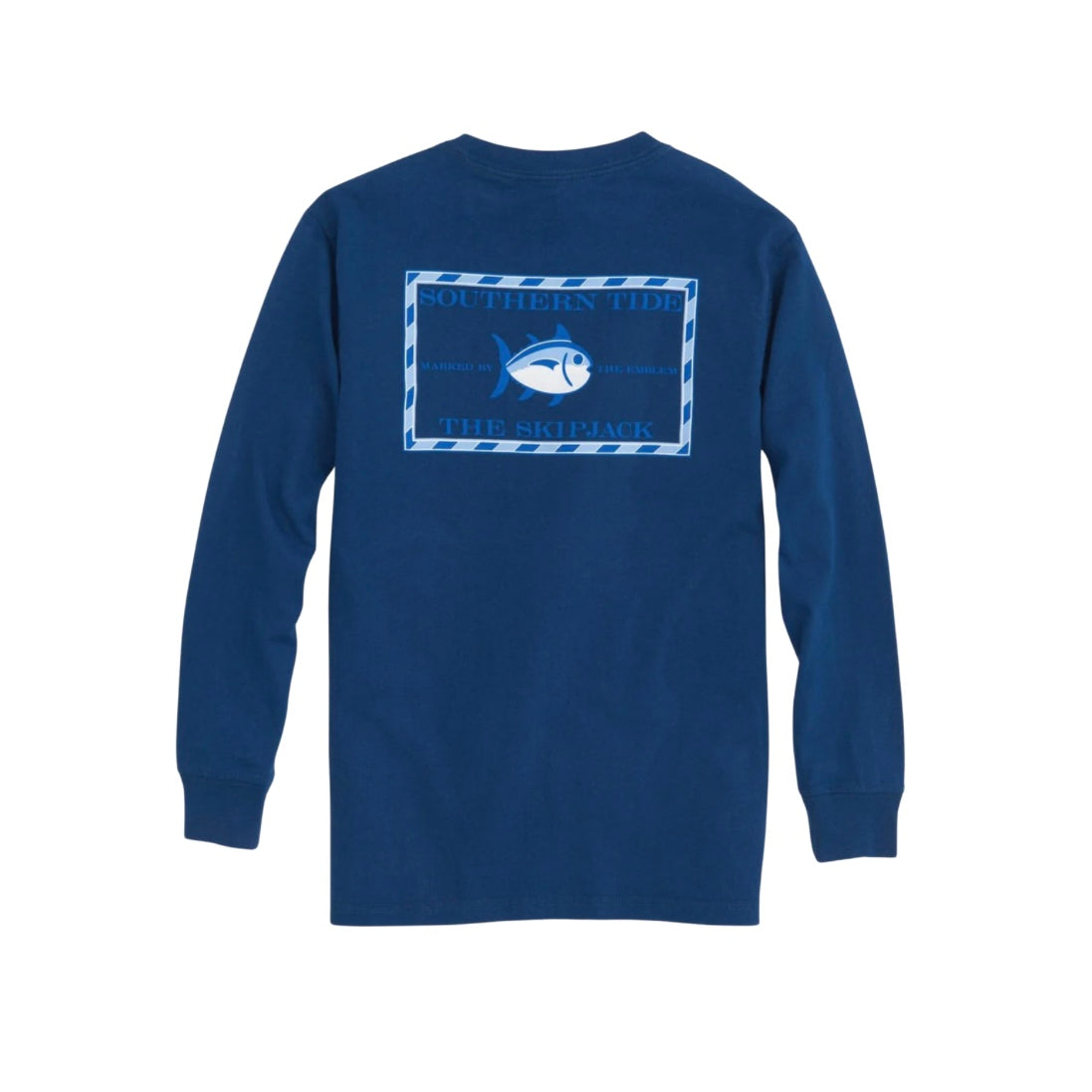 Southern Tide Yacht Blue Classic Skipjack LS Tee