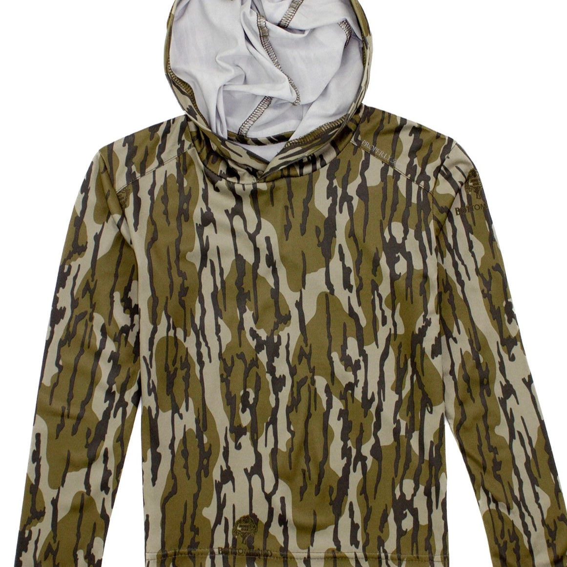 Properly Tied Boys Ravine Hoodie Mossy Oak