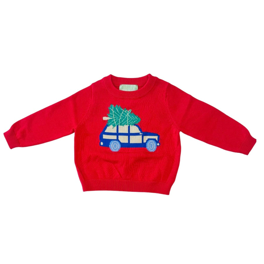 Sage and Lily Boys Christmas Sweater