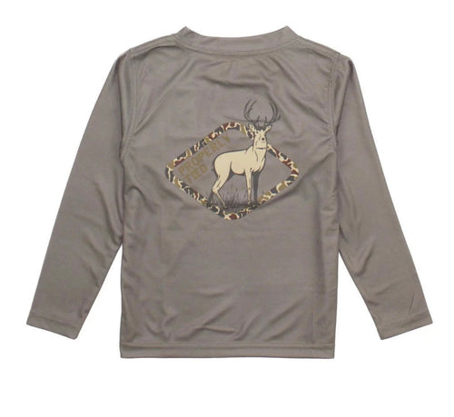 Properly Tied Whitetail Deer Performance Tee