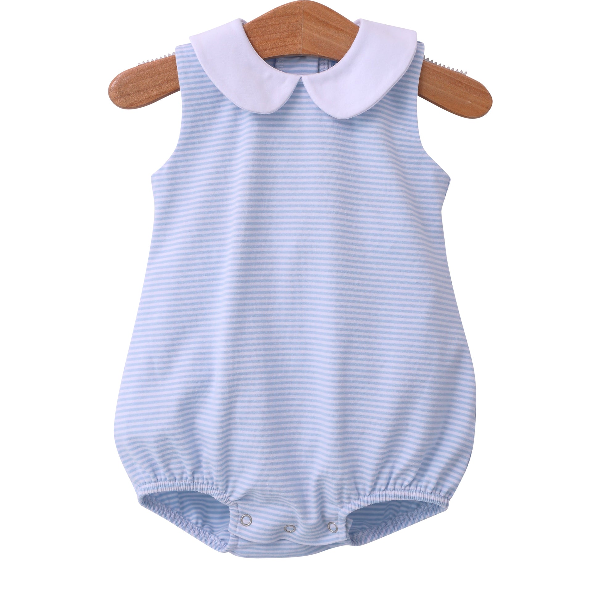 Trotter Street Boys Light Blue Stripe Hayden Bubble