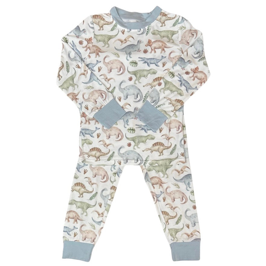 Belle Cher Dino Bamboo Pajamas