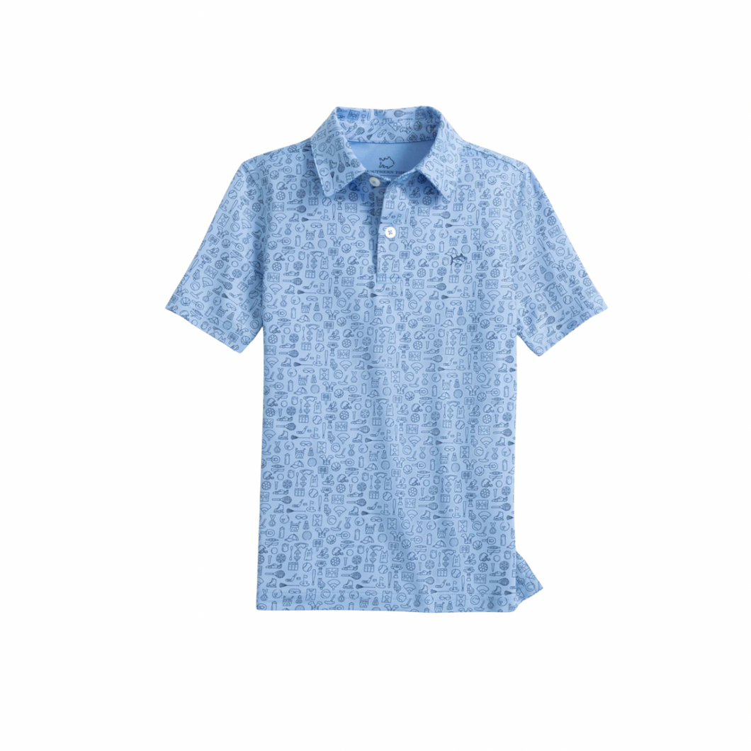 Southern Tide Finally Friday Perf Polo