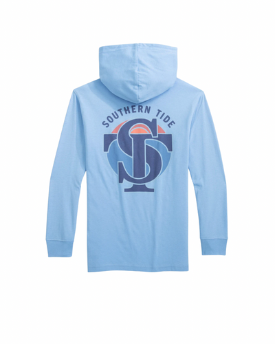 Southern Tide Long Sleeve Seal Hoodie Tee
