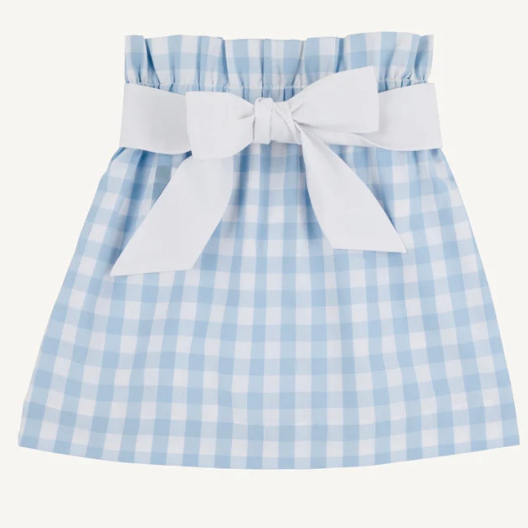 Beaufort Bonnet Beasley Bow Skirt-Barrington Blue Check