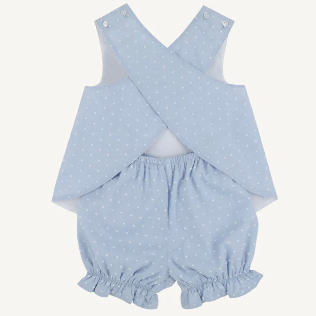 Beaufort Bonnet Bettye Bloomer Set-Sarasota Sky Dallas Dot