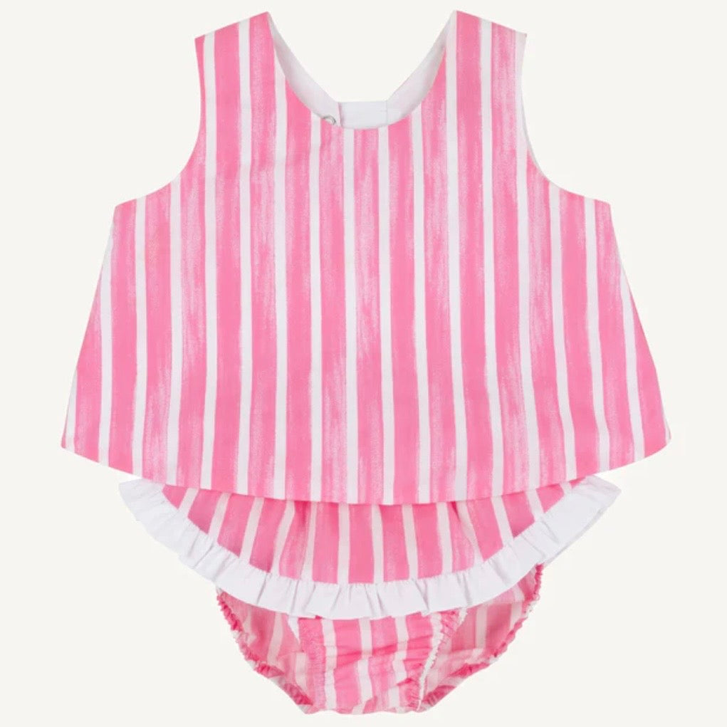 Beaufort Bonnet Mary Todd Tab Set-Sea Wall Stripe