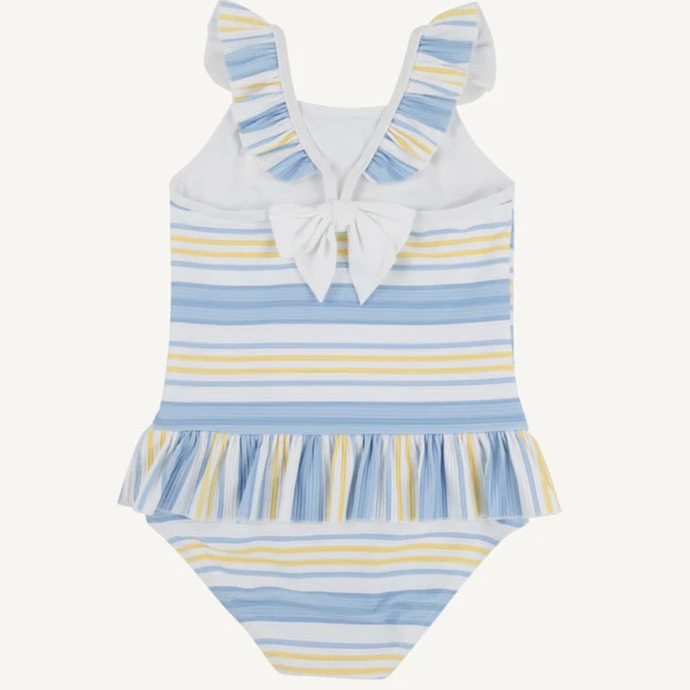 Beaufort Bonnet Girls St. Lucia Swimsuit-SoBro Stripe