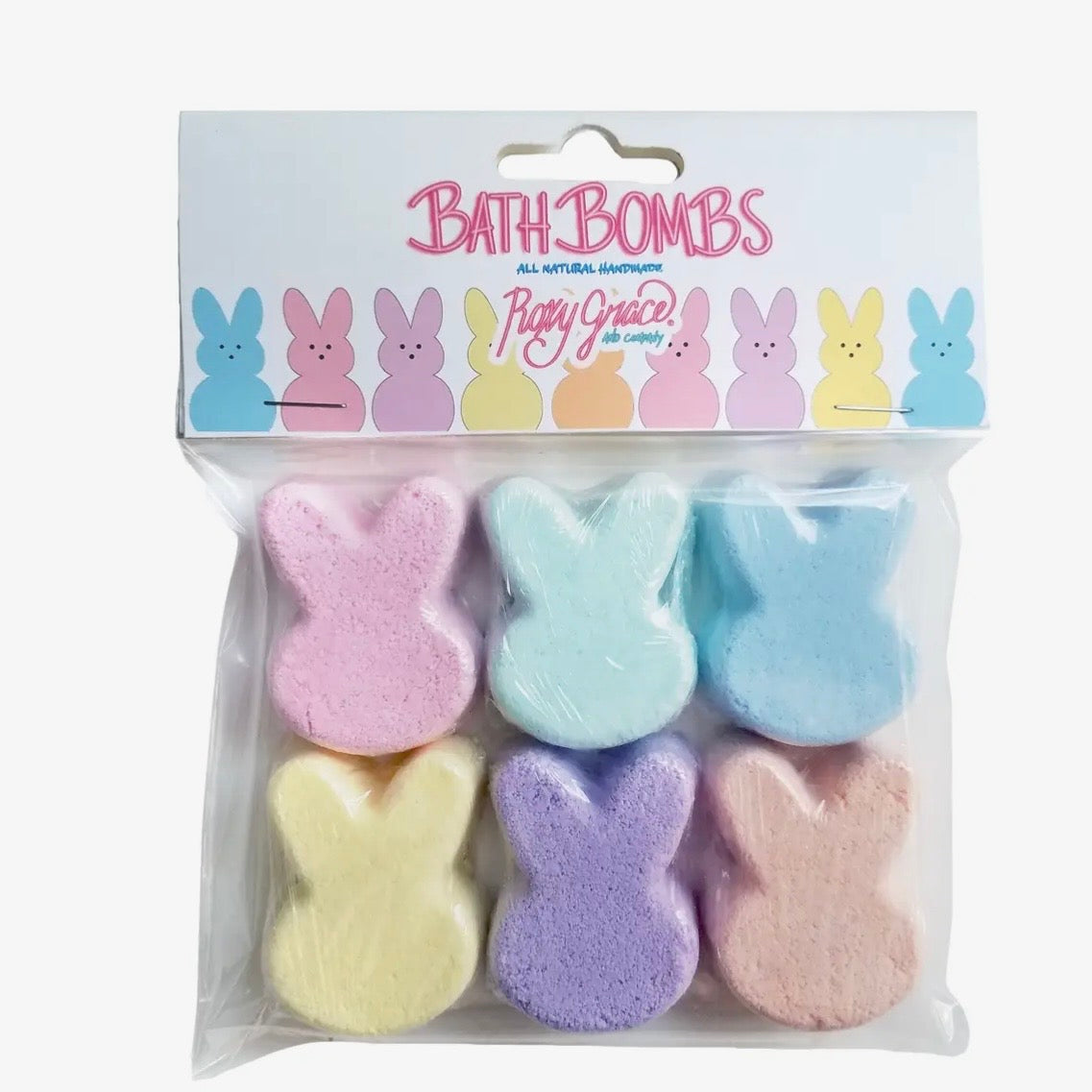 Roxy Grace Easter Egg Bunny Bath Bomb-Pack of Six