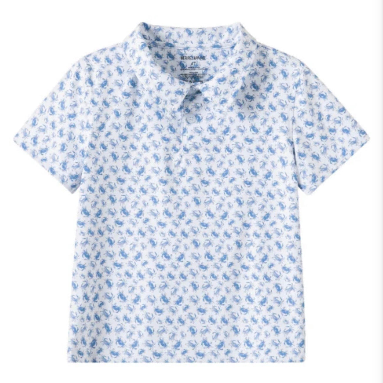 Meripex Boys Crabby Blues Polo
