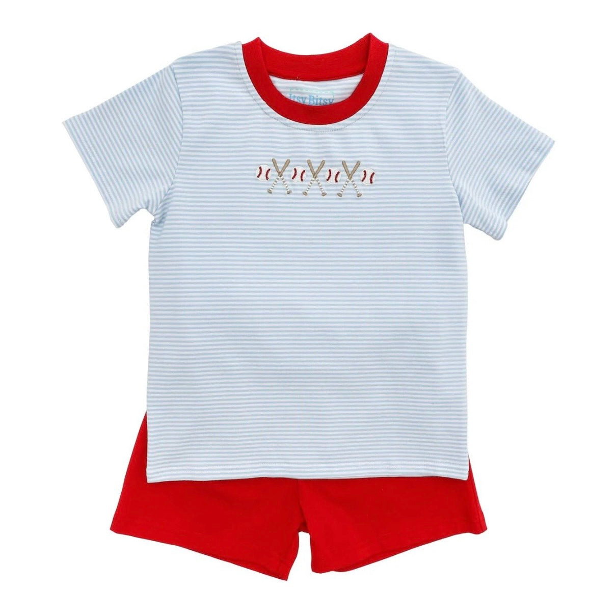 Itsy Bitsy Boys Baseball Short Set