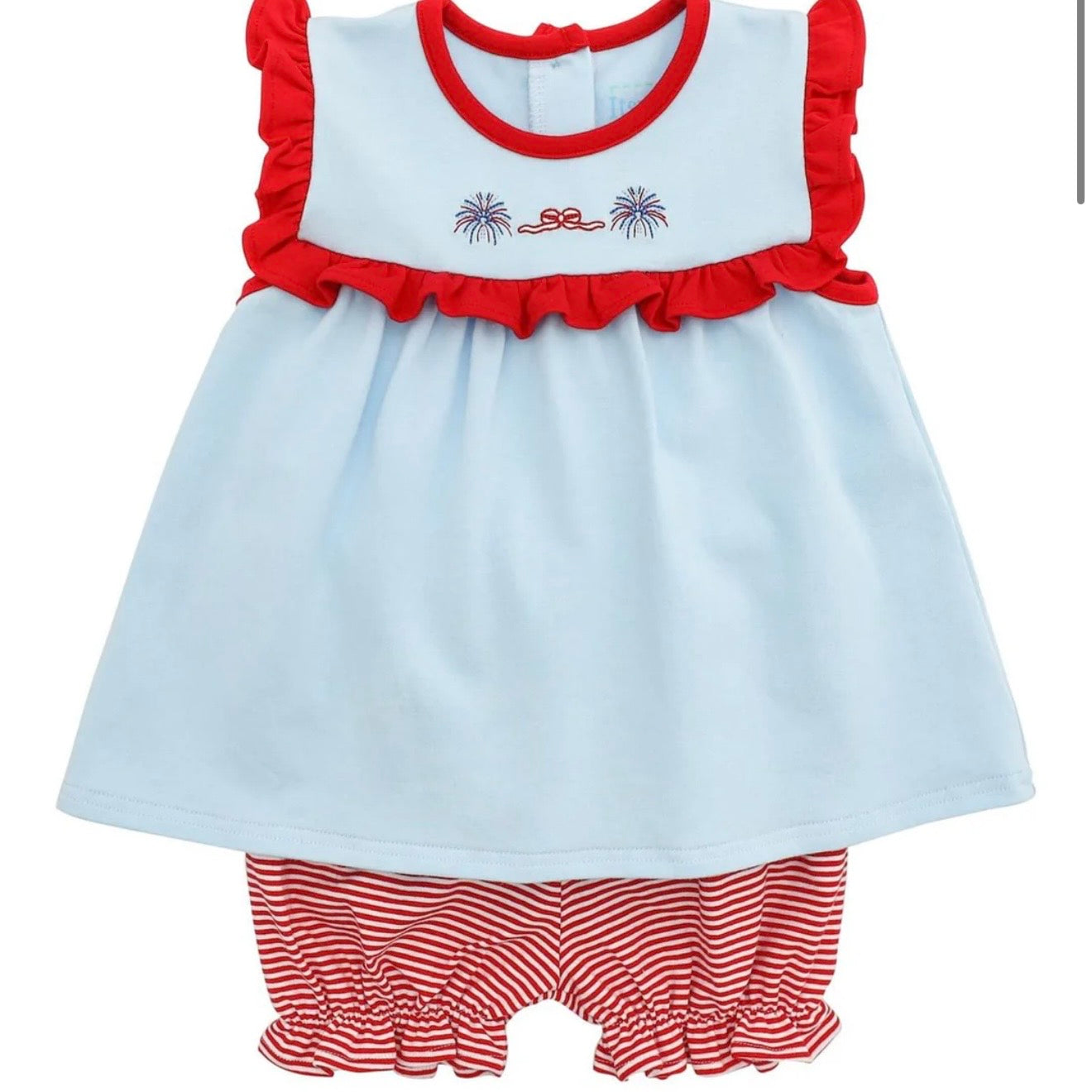 Itsy Bitsy Girls Patriotic Bloomer Set