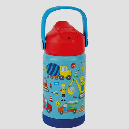 Floss and Rock Construction Drink Bottle