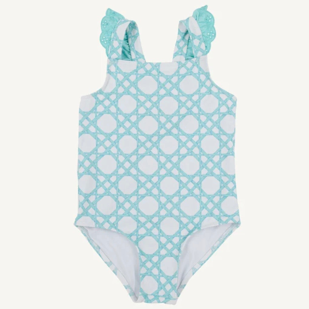 Beaufort Bonnet Girls Long Bay Bathing Suit-Catamaran Cane