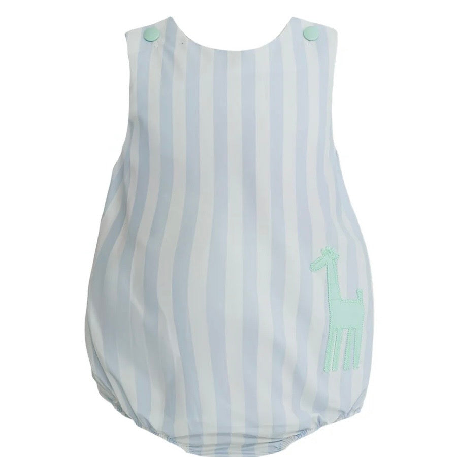 Krewe Boys Brooks Striped Giraffe Applique Bubble