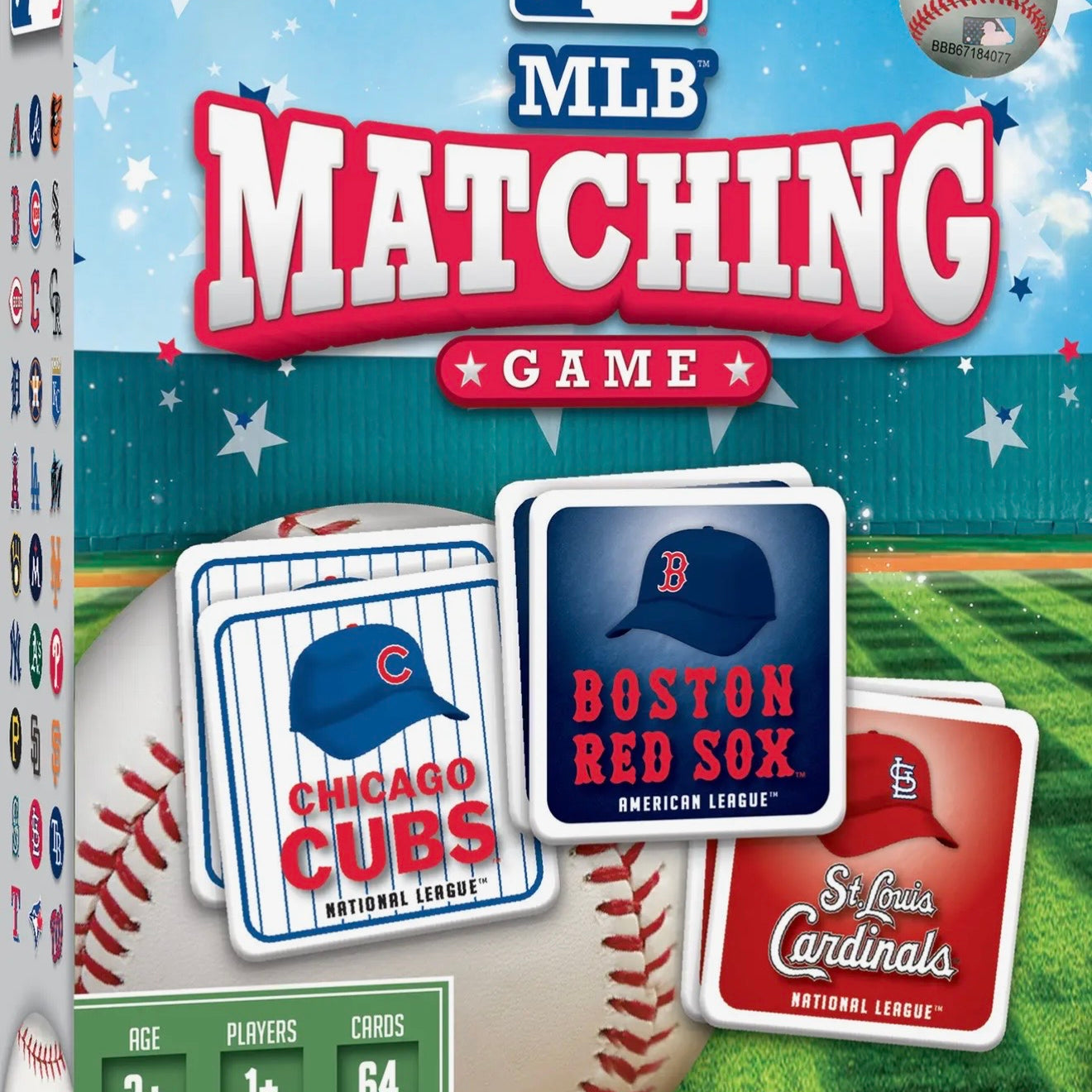 Masterpieces Puzzles MLB Matching Game