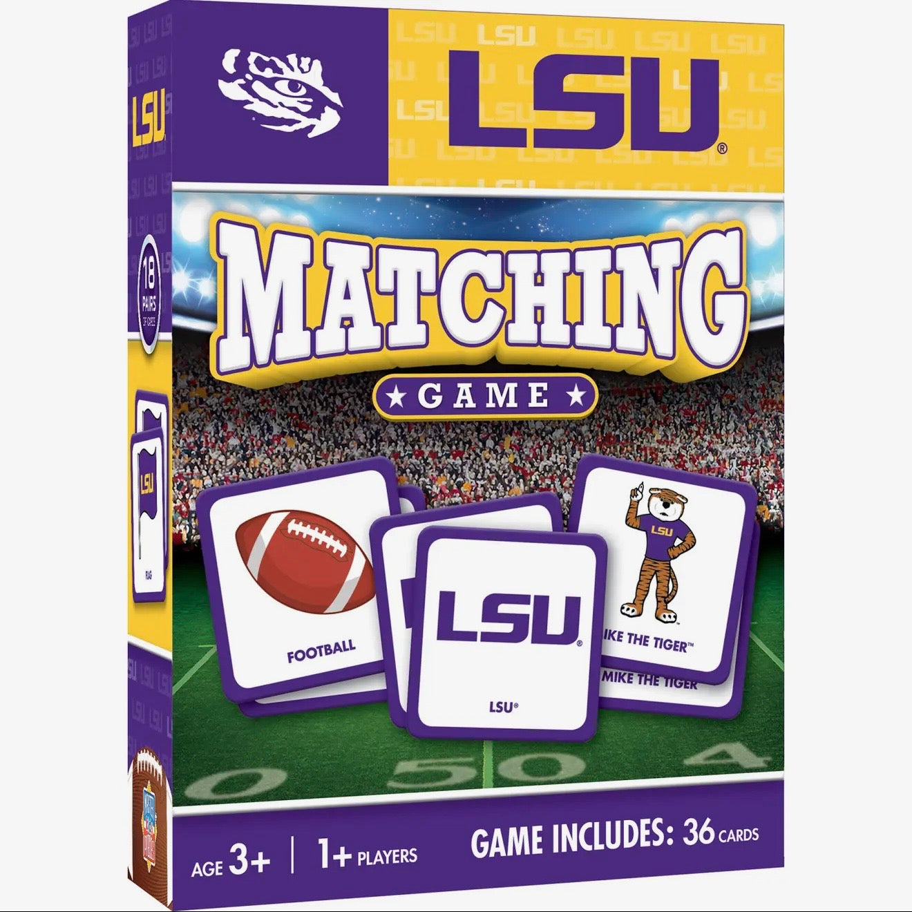 Masterpieces Puzzles LSU Tigers Matching Game
