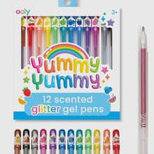 Ooly Set of 12 Yummy Yummy Scented Glitter Gel Pens