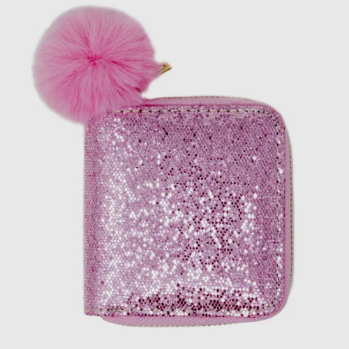 Tiny Treats Pink Glitter Wallet