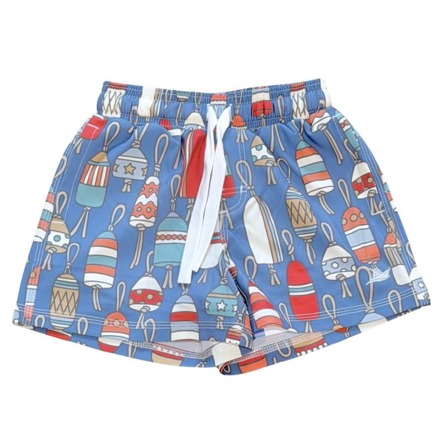 Southbound Boys Fishing Buoy Swim Trunks