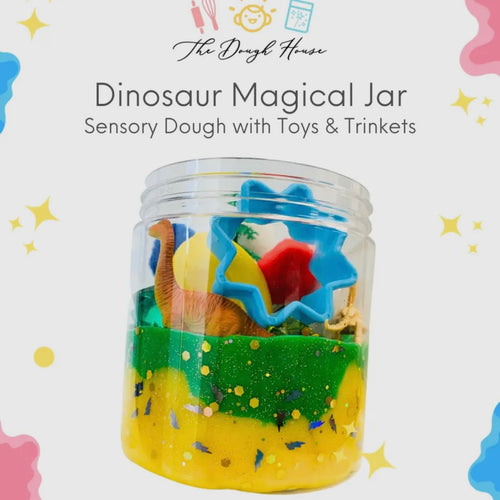 Dough House Dinosaur Magical Fun Size Jar