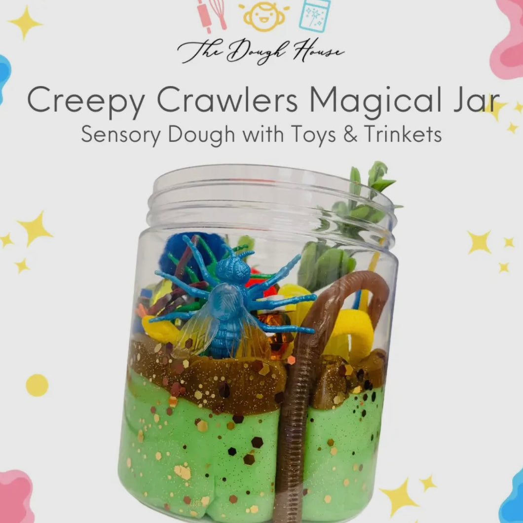 The Dough House Large Creepy Crawler Magical Jar