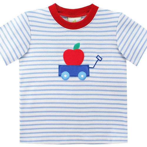 Zuccini Kids Boys Harry's Play Tee with Apple Applique