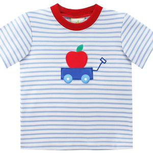 Zuccini Kids Boys Harry's Play Tee with Apple Applique