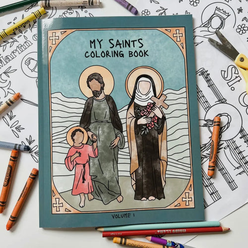 Little Rose Shop My Saints Coloring Book