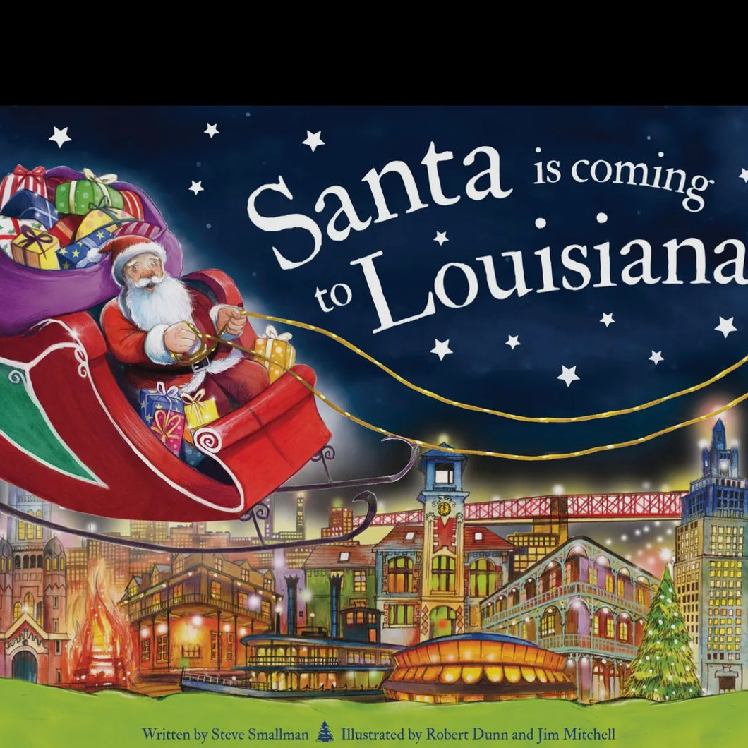 Sourcebooks Santa is Coming to Louisiana