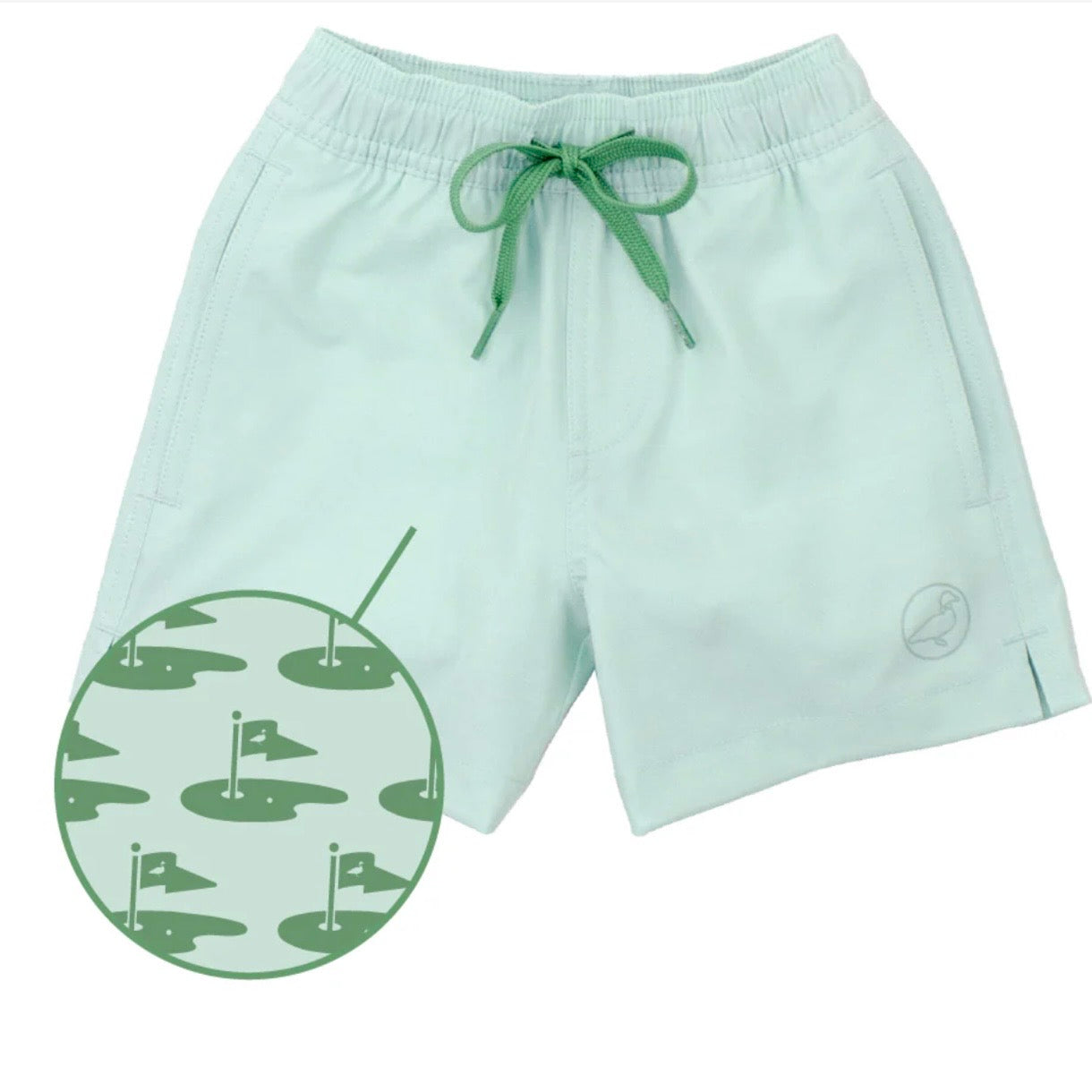 Properly Tied Boys Birdie Splash Swim Trunk