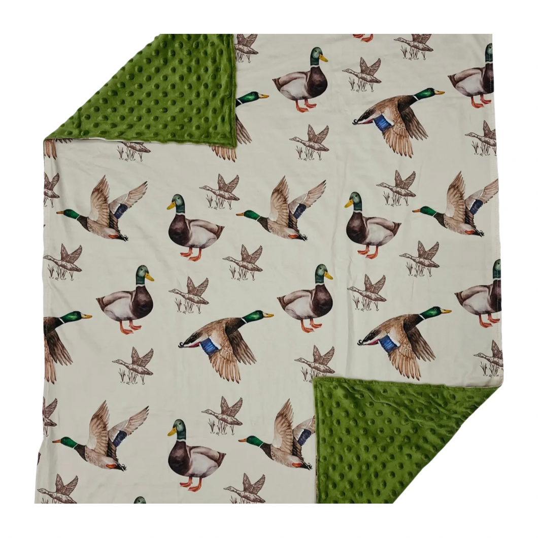 Mills Proper Minky Duck Blanket