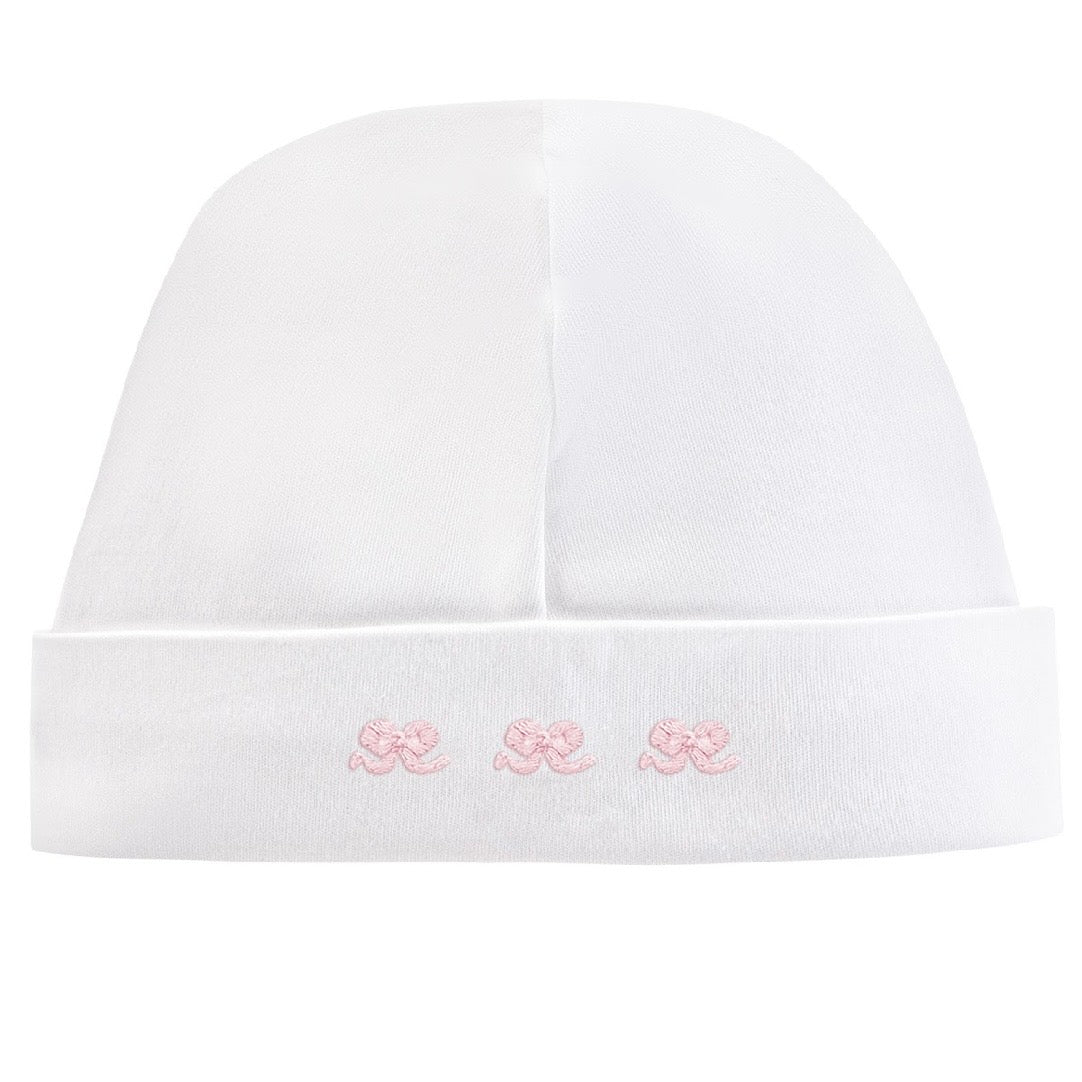 Baby Club Chic Girls White Little Bows Beanie Hat