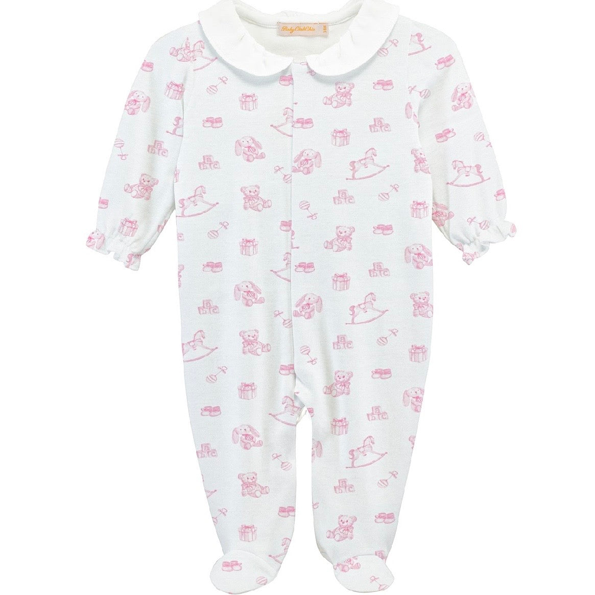 Baby Club Chic Girls Tiny Baby Toys Footie