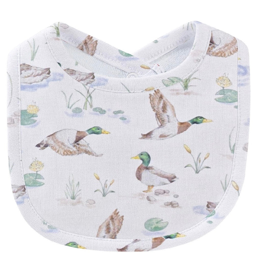Baby Club Chic Mallard Ducks Bib