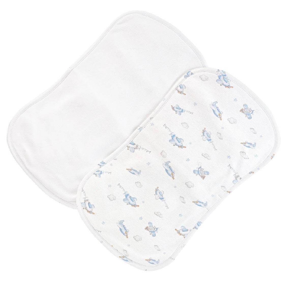 Baby Club Chic Up Up and Away Burp Cloth Set