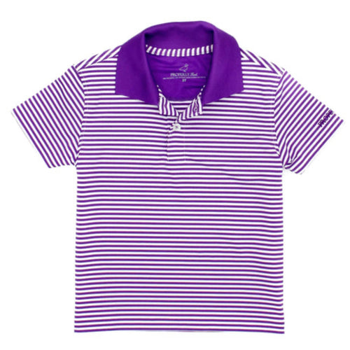 Properly Tied Purple Dallas Polo