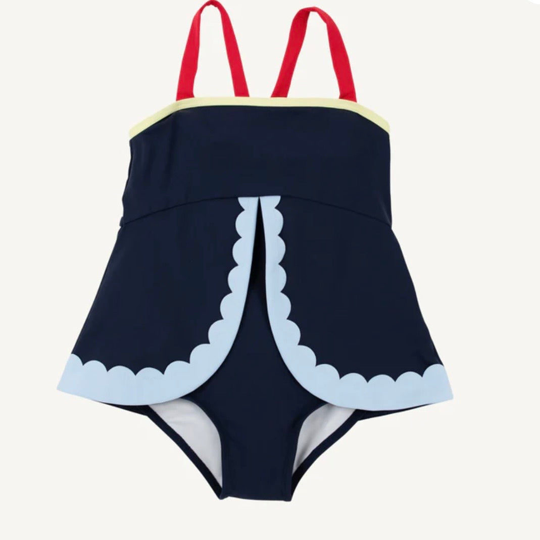 Beaufort Bonnet Girls Nantucket Stratford Scallop Swimsuit