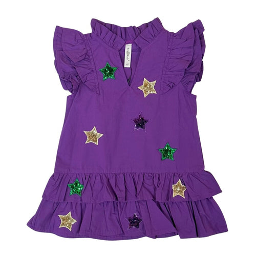 M. L. Kids Mardi Gras Dress