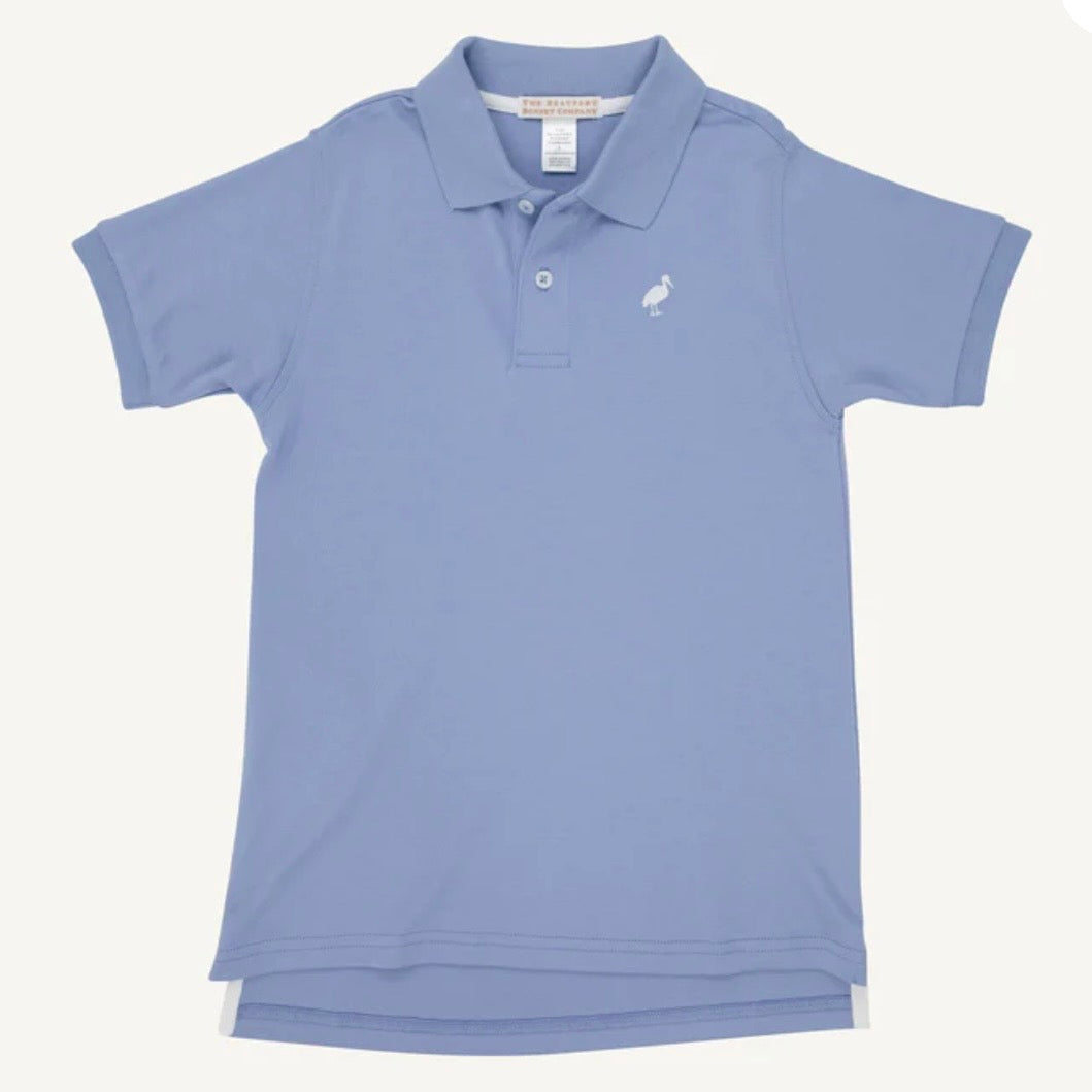 Beaufort Bonnet Boys Barbados Blue  Prim and Proper Polo